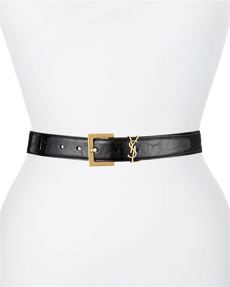 white ysl belt buckle|ysl belt size chart.